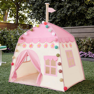 Groothandel Indoor/Outdoor Opvouwbare Speelgoed <span class=keywords><strong>Tent</strong></span> Voor Kinderen Baby Speelgoed Huis Meisje Kleuterschool Speeltent Gemaakt Oxford Polyester Nylon - Product Image 5