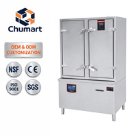 Armoire de cuisson et de cuisson à la vapeur à double porte pour cuisine commerciale personnalisée - ARMOIRE À VAPORISER LE RIZ