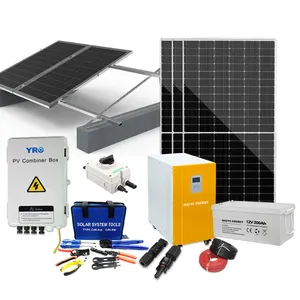 Easy Installation 3 KW 5KW 10KW 20KW Portable Generator Kit Off Grid Hybrid Solar Panel On Grid