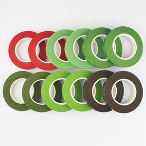 Cinta de tallo floral Flor artificial <span class=keywords><strong>Estambre</strong></span> Wrap Floristería Cintas verdes Suministros de flores de papel - Product Image 5