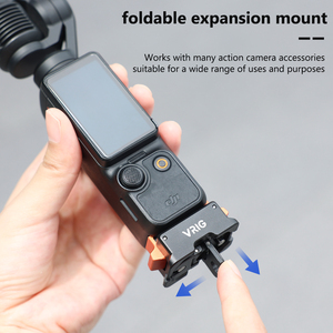 แท่นชาร์จแนวตั้งอเนกประสงค์ Ac21 VRig สำหรับ DJI <span class=keywords><strong>Osmo</strong></span> <span class=keywords><strong>Pocket</strong></span> 3อะแดปเตอร์การติดตั้งปลดเร็ว - Product Image 5