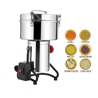 Moulin à épices électrique commercial multifonction à grande capacité, machine à moudre les épices sèches et les aliments