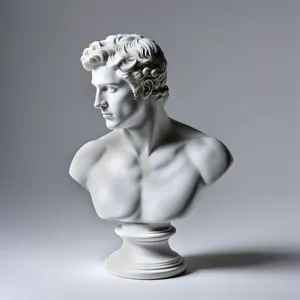 Estatueta OEM personalizada nova estátua de exibição de jóias de mesa moderna decoração de arte para casa criativa escultura de busto de artesanato em resina