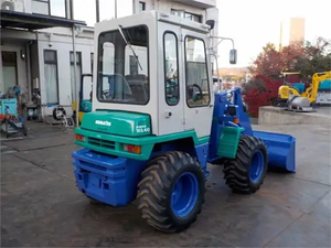 Le Japon a utilisé la chargeuse sur pneus Komatsu WA40 mini chargeuse, prix bon marché Komatsu wa40 payloader à Shanghai Chine WA40 WA40 - Product Image 4