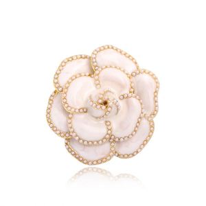 Broche Creativo Popular para Campañas, Pin de Esmalte de Alta Calidad con Diseño de Flor de Diamantes de Imitación Personalizable en Color y Forma para Festividades - Product Image 1