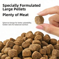 Nourriture sèche pour animaux de compagnie, directement de l'usine, pour un pelage brillant, 20 kg, complément de calcium, nourriture pour chiens, gros croquettes pour chiens adultes comme les Alaskan