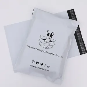 11x16 Zoll Weiß versand bereit Poly Mailer Hochwertiges selbst dichten des Plastik tuch, Schuhe Versandt asche Porto Taschen mit Logo