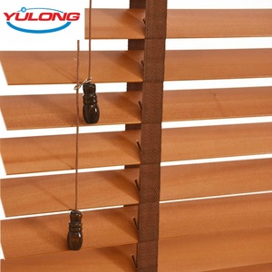 Lamelles de stores intérieurs à lattes ODM/OEM pour contrôle de fenêtres Stores en <span class=keywords><strong>bois</strong></span> respectueux de l'environnement - Product Image 1