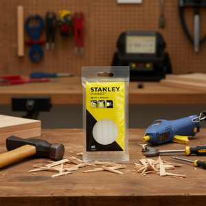 <b>Stanley</b> Dualmelt Glue <b>Sticks</b> 12mm x 101mm 6 Pack Hot Melt Refills - Product Image 3