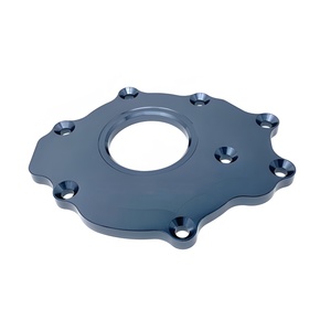 Plaque arrière de pompe à huile de billette de produits personnalisés CNC 5 axes pour moteur RB26 - Product Image 1