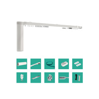 Kit de plongée pour rideau intelligent de balcon motorisé électrique en alliage d'aluminium DIY Wired KNX Rideau Stores pour fenêtre 3.2m Rideau Rail