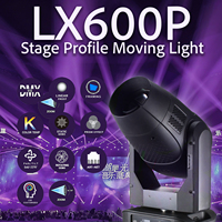 Projecteur de scène professionnel LQE 600W à LED à tête mobile, CRI élevé Ra93, CMY, CTO, avec fonction de cadrage, Art-net DMX, 6300K, dimmable