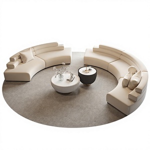 अपार्टमेंट या होटल लिविंग रूम फर्नीचर के लिए आधुनिक रचनात्मक पर्यावरण के अनुकूल तीन सीट अनुभागीय मखमली सोफा - Product Image 4