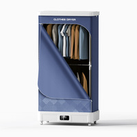 Séchoir à linge électrique pliable sans installation, capacité 5-10 kg, avec minuterie, pour usage domestique