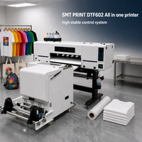 A1DTF Imprimante à transfert thermique à double tête XP600 I3200 haute précision idéale pour l'artisanat de vêtements textiles