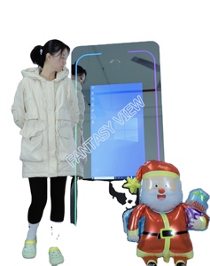 <span class=keywords><strong>2023</strong></span> Vente en gros Miroir Photomaton Écran tactile Miroir magique Photomaton avec appareil photo et imprimante - Product Image 2