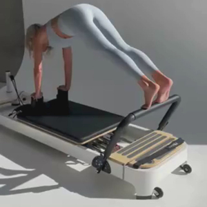 <span class=keywords><strong>Reformer</strong></span> <span class=keywords><strong>Pilates</strong></span> Core Collab Machine Serie Queen Studio 2.0 in Alluminio Bianco - Product Image 3