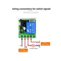 Émetteur RF sans fil à 2 touches Duplicateur Serrure de porte électrique automatique Télécommande de voiture Fréquence 433MHz pour garage