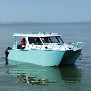 Yacht de croisière sportif en aluminium soudé <span class=keywords><strong>Gospel</strong></span> 7,9 m (26 pieds), catamaran, bateau de pêche rapide pour les loisirs - Product Image 2