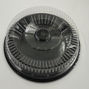 Fabriek Direct Wegwerp Food Grade 4 Compartiment Kaas Cake Box Pet Plastic Dessert Verpakking Voor Take Away Snacks Blister - Product Image 3