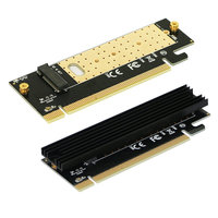 PCIE zu NVME Array-Karte M.2 M KEY Solid-State-Laufwerk SSD Computer-Erweiterungskarte Desktop-Adapterkarte NGFF