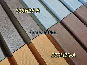 Beau panneau mural en WPC Anti-termites Co-extrusion WPC Panneau de flûte Mur composite Villa en bois - Product Image 5