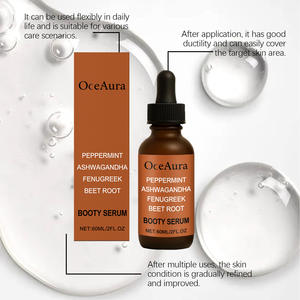 Suero orgánico para levantar glúteos para firmeza-Hidratante de raíz de remolacha de fenogreco + cuidado refrescante de menta de jengibre - Product Image 2