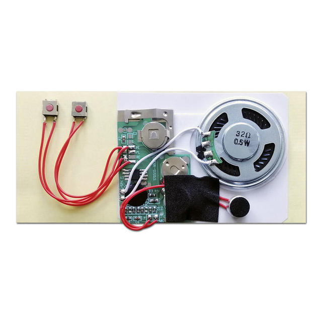 Greeting Card Sound Module Voice Record Speaker and Playback Chip Recording Module for Toy