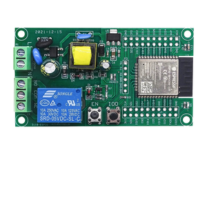 Module de relais unique ESP32 WIFI pour alimentation CA avec convertisseur CC/CC, compatible Linux OS et communication I2C - Product Image 1