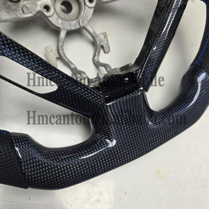 Volante Deportivo de Fibra de Carbono y Cuero Perforado, Compatible con Infiniti G27 G37 - Product Image 5
