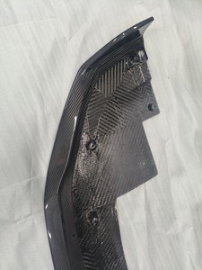 Lèvre avant en fibre de carbone véritable de haute qualité 2014-2019 pour pare-chocs de voiture Lexus <span class=keywords><strong>RC</strong></span> F, diffuseur avant - Product Image 4