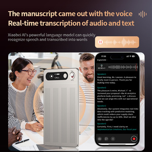 VORMOR M1 <span class=keywords><strong>Dictaphone</strong></span> Intelligent Ultra Mince 64 Go avec Traduction et Enregistrement Vocal IA, Contrôle par Application et Chargement Magnétique - Product Image 3