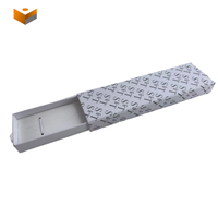 Boîte cadeau en carton rigide coulissante pour bracelets et colliers, emballage personnalisé pour bijoux, vente en gros