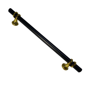 Cabinet Drawer Handles Bar Oxide <b>Black</b> Ceramic Traditional Durable Furniture Handle - Product Image 1