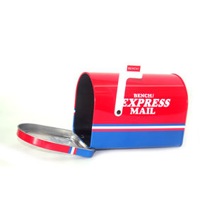 Caja de regalo de hojalata personalizada al por mayor en forma de buzón <span class=keywords><strong>para</strong></span> almacenar galletas, chocolate, sándwich, aperitivo, pastel, comida, caramelo, <span class=keywords><strong>pan</strong></span>, azúcar - Product Image 2