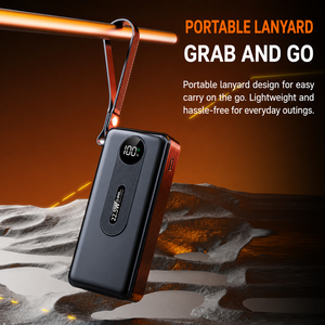<span class=keywords><strong>Batterie</strong></span> <span class=keywords><strong>externe</strong></span> portable ODM 20000mAh avec câble intégré et lumière, chargeur de <span class=keywords><strong>batterie</strong></span> <span class=keywords><strong>externe</strong></span> haute capacité 22,5W pour téléphones mobiles - Product Image 4