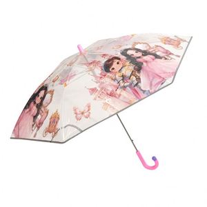 Sombrilla Infantil con Mango Largo y Varilla Recta, Borde Reflectante, Segura y Bonita, con Dibujos Animados para Estudiantes, Venta al Por Mayor - Product Image 4