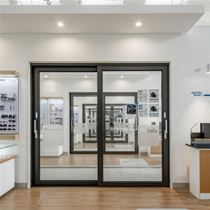 Chuyên Nghiệp Tùy Chỉnh Phật Sơn Hợp Kim Nhôm Cửa Ra Vào Và Cửa Sổ Thiết Kế Thời Trang Kính Cửa Nhà Để Xe Hiện Đại Cửa Kính Trượt - Product Image 6