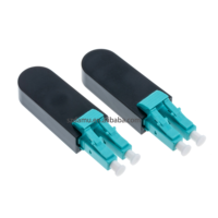 OM3 50/125 Multimode Duplex LC/UPC Loopback Adaptateur Plug Fibre Optique Équipement pour Test