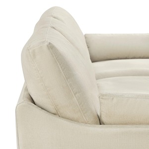 Divano Moderno <span class=keywords><strong>2026</strong></span> in Tessuto Leggero ed Ecologico, Arredamento Personalizzato OEM ODM a Forma di <span class=keywords><strong>L</strong></span> - Product Image 2