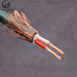 <span class=keywords><strong>Cable</strong></span> de Audio RCA a RCA YIVO XSSH 7N PCOCC + Carcasa de PVC, Conector de Latón Chapado en Rodio, Blindaje Trenzado, Extensión para Altavoces - Product Image 6