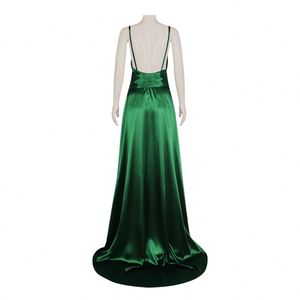 Disfraces de Halloween sexis de alta calidad, disfraz de película de expiación, vestido de Cosplay verde Cecilia para mujer - Product Image 3