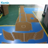 Komin Deux Couches Sea Doo Wake 230 Tapis de Bateau en Mousse EVA Personnalisés