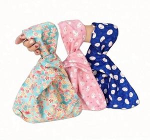 Monedero de mano estilo coreano, monedero con borlas, bolso de mano anudado estilo japonés, 23x31cm, para ir de compras, varios colores - Product Image 1