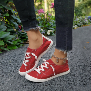 Zapatillas Deportivas de Plataforma con Cordones para Mujer, Clásicas, Modernas, Casuales, Suaves y Cómodas para Caminar al Aire Libre - Product Image 2