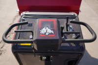 Brouette motorisée Rhinoceros KST700 700 kg avec siège, moteur essence Loncin, mini-dumper à démarrage électrique