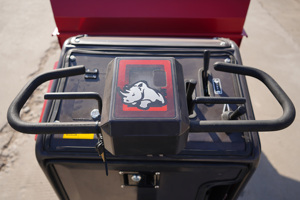 Brouette motorisée Rhinoceros KST700 700 kg avec siège, moteur essence Loncin, <span class=keywords><strong>mini</strong></span>-dumper à démarrage électrique - Product Image 3
