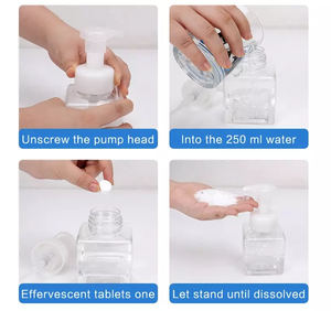 Sıcak satış toptan efervesan tabletler günlük temizleme sıvısı el köpük düşük MOQ ile popüler çok amaçlı el sabunu - Product Image 5