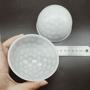 Q10050 en forma de cúpula Cuerpo Humano infrarrojos de 100mm de diámetro <span class=keywords><strong>sensor</strong></span> PIR de plástico de HDPE tipo de lente <span class=keywords><strong>fresnel</strong></span> 100x58mm focal longitud 50mm - Product Image 5