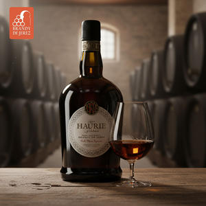 Brandy espagnol HAURIE GRAN RESERVA, fabriqué en Espagne, Brandy de Jerez Premium, 10 ans de vieillissement, Brandy de raisin distillé, 700 ml - Product Image 5